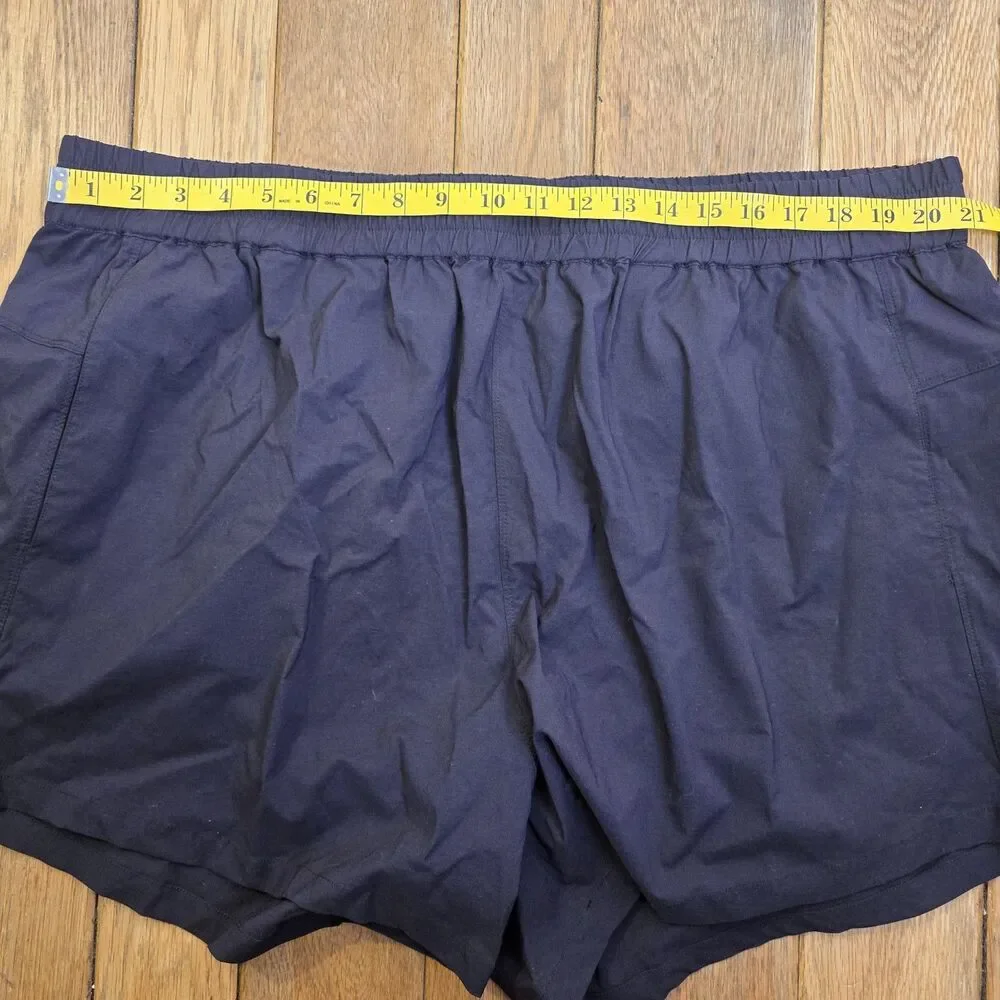 Universal Standard Women's L (3X) Black Elastic Waist Shorts 4